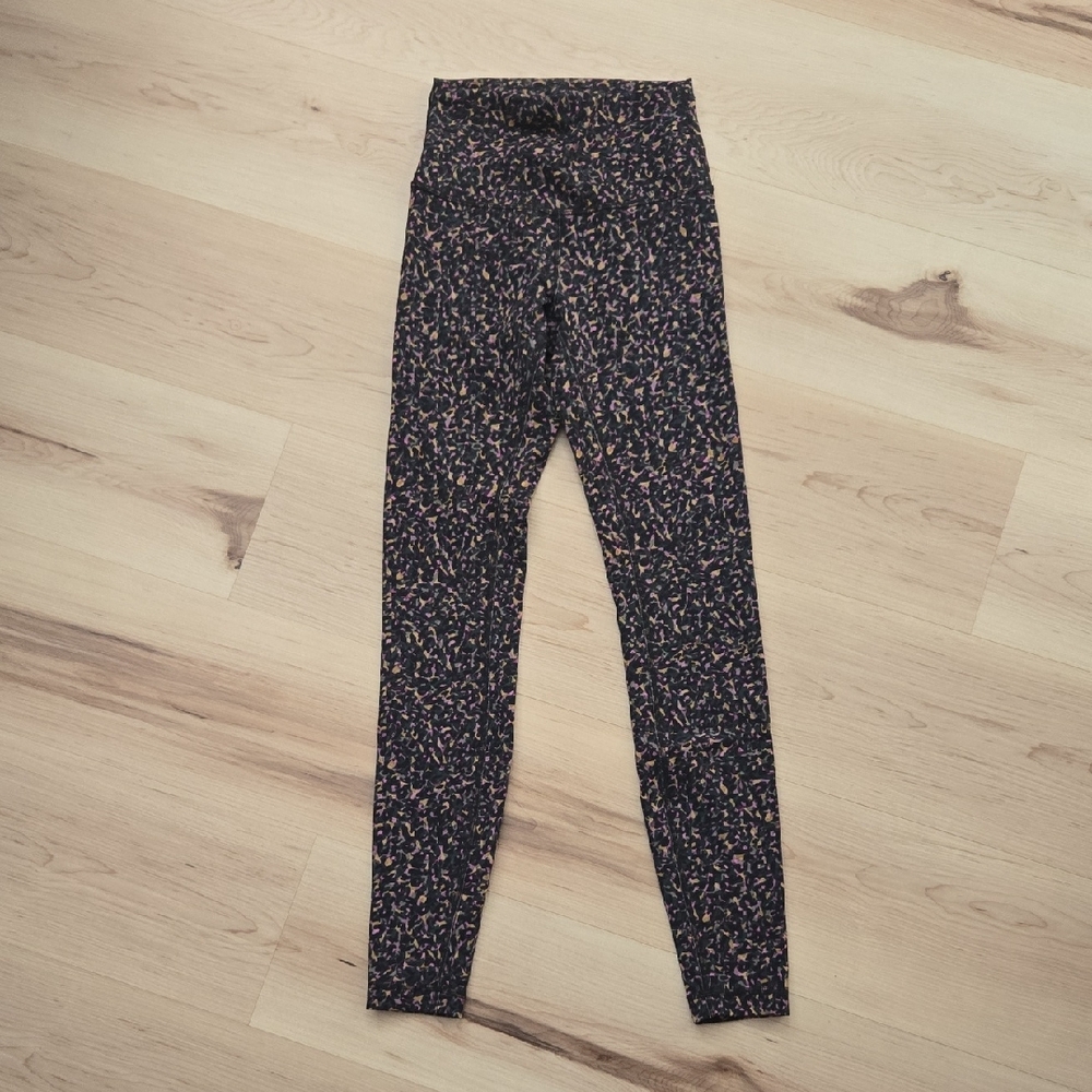 Lululemon Wunder Train HR Tight 28", Multi-Color (FMCP), Size 4